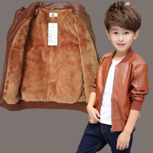 NR Online Shop for kids Clothing Brown Jacket